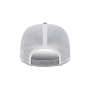New Era 9SEVENTY Chicago Bulls Contrast Grey White Stretch Snapback Trucker Cap
