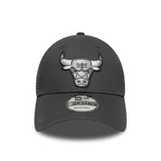 New Era 9FORTY Chicago Bulls Graphite Trucker Snapback Cap