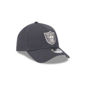 New Era 9FORTY A-Frame Las Vegas Raiders Earth Tonal Chainstitch Graphite Snapback Cap