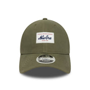 New Era 9FORTY Script Patch New Olive M-Crown Adjustable Cap