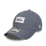 New Era 9FORTY Script Patch Muted Indigo M-Crown Adjustable Cap