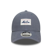 New Era 9FORTY Script Patch Muted Indigo M-Crown Adjustable Cap