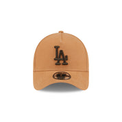 New Era 9FORTY A-Frame Los Angeles Dodgers Washed Canvas Bronze Adjustable Cap