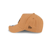 New Era 9FORTY A-Frame Los Angeles Dodgers Washed Canvas Bronze Adjustable Cap