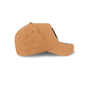New Era 9FORTY A-Frame Los Angeles Dodgers Washed Canvas Bronze Adjustable Cap