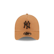 New Era 9FORTY A-Frame New York Yankees Washed Canvas Bronze Adjustable Cap