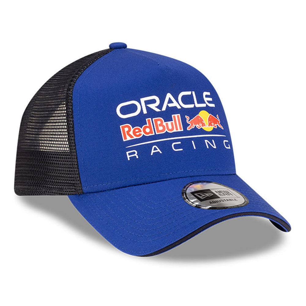 New Era 9FORTY E-Frame Oracle Red Bull Racing Essential Dark Blue Trucker Snapback Cap