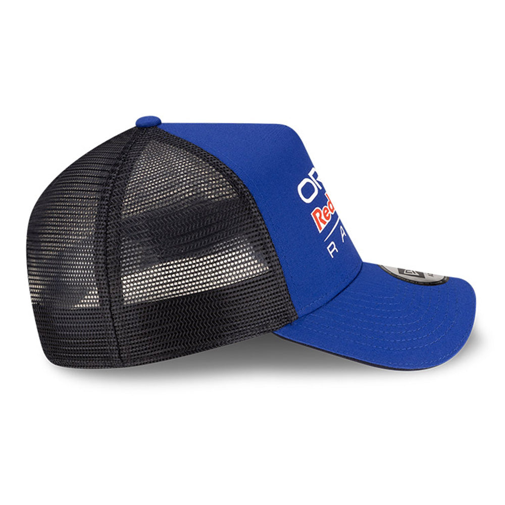 New Era 9FORTY E-Frame Oracle Red Bull Racing Essential Dark Blue Trucker Snapback Cap