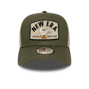 New Era 9FORTY E-Frame NE Summer Patch New Olive Trucker Cap
