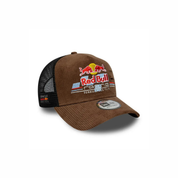 New Era Distressed Cord Red Bull Racing Trucker Cap