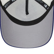 New Era 9FORTY A-Frame Los Angeles Dodgers MLB UPSIDE DOWN Chrome White Snapback Cap