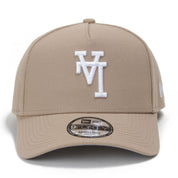 New Era 9FORTY A-Frame Los Angeles Dodgers MLB UPSIDE DOWN Camel Snapback Cap