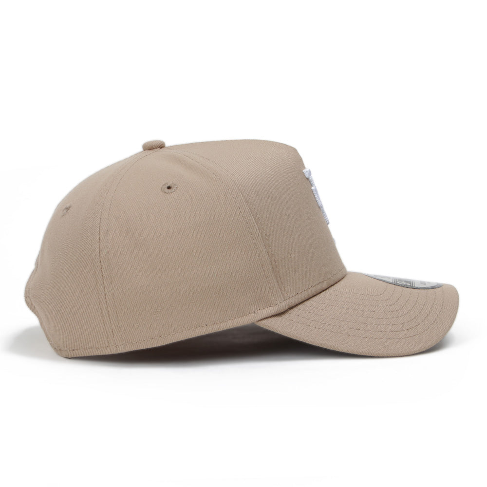 New Era 9FORTY A-Frame Los Angeles Dodgers MLB UPSIDE DOWN Camel Snapback Cap