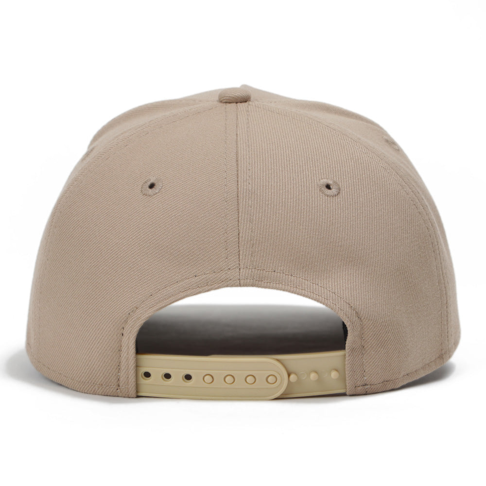 New Era 9FORTY A-Frame Los Angeles Dodgers MLB UPSIDE DOWN Camel Snapback Cap