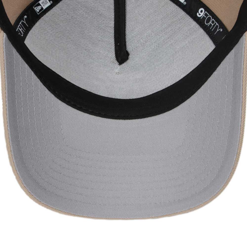 New Era 9FORTY A-Frame Los Angeles Dodgers MLB UPSIDE DOWN Camel Snapback Cap