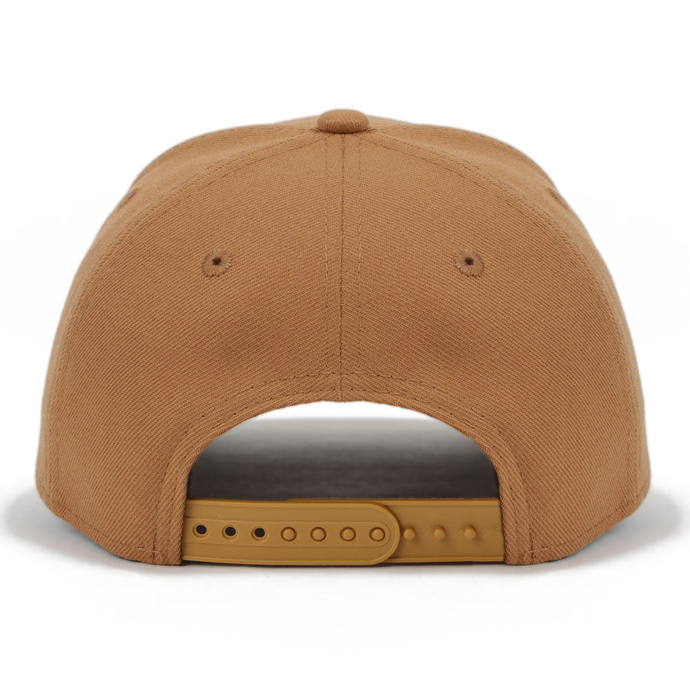 New Era 9FORTY A-Frame Los Angeles Dodgers MLB UPSIDE DOWN Light Bronze Snapback Cap