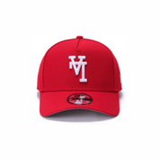 New Era 9FORTY A-Frame Los Angeles Dodgers Red Snapback Cap