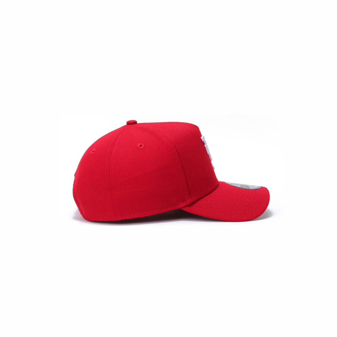 New Era 9FORTY A-Frame Los Angeles Dodgers Red Snapback Cap