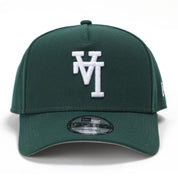 New Era 9FORTY A-Frame Los Angeles Dodgers MLB UPSIDE DOWN Dark Green Snapback Cap