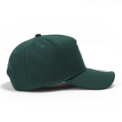 New Era 9FORTY A-Frame Los Angeles Dodgers MLB UPSIDE DOWN Dark Green Snapback Cap