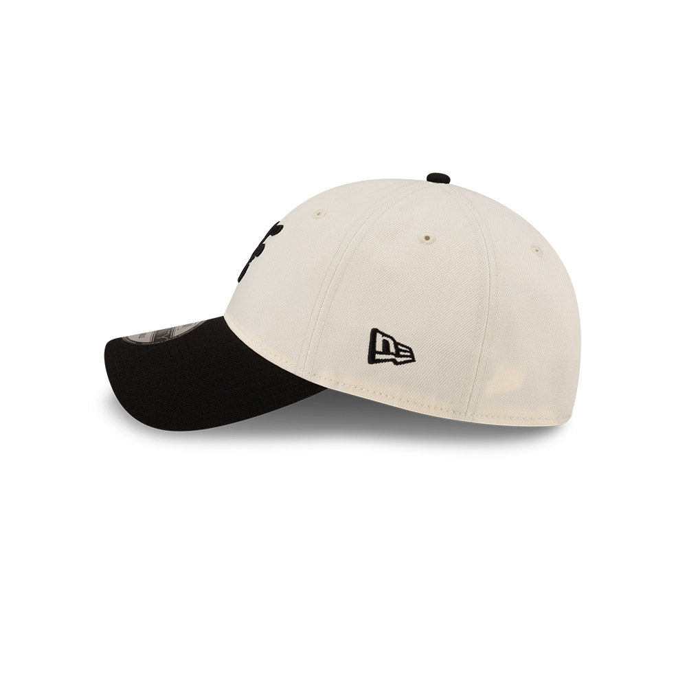 New Era 9TWENTY NE Script Logo Chrome Black Adjustable Cap