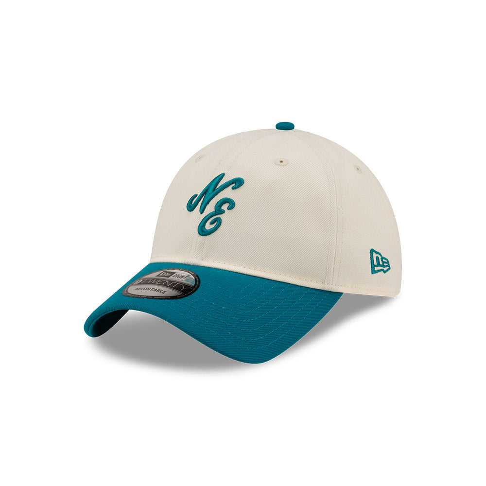 New Era 9TWENTY NE Script Logo Chrome Oceanside Adjustable Cap