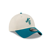 New Era 9TWENTY NE Script Logo Chrome Oceanside Adjustable Cap