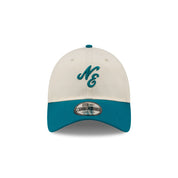 New Era 9TWENTY NE Script Logo Chrome Oceanside Adjustable Cap