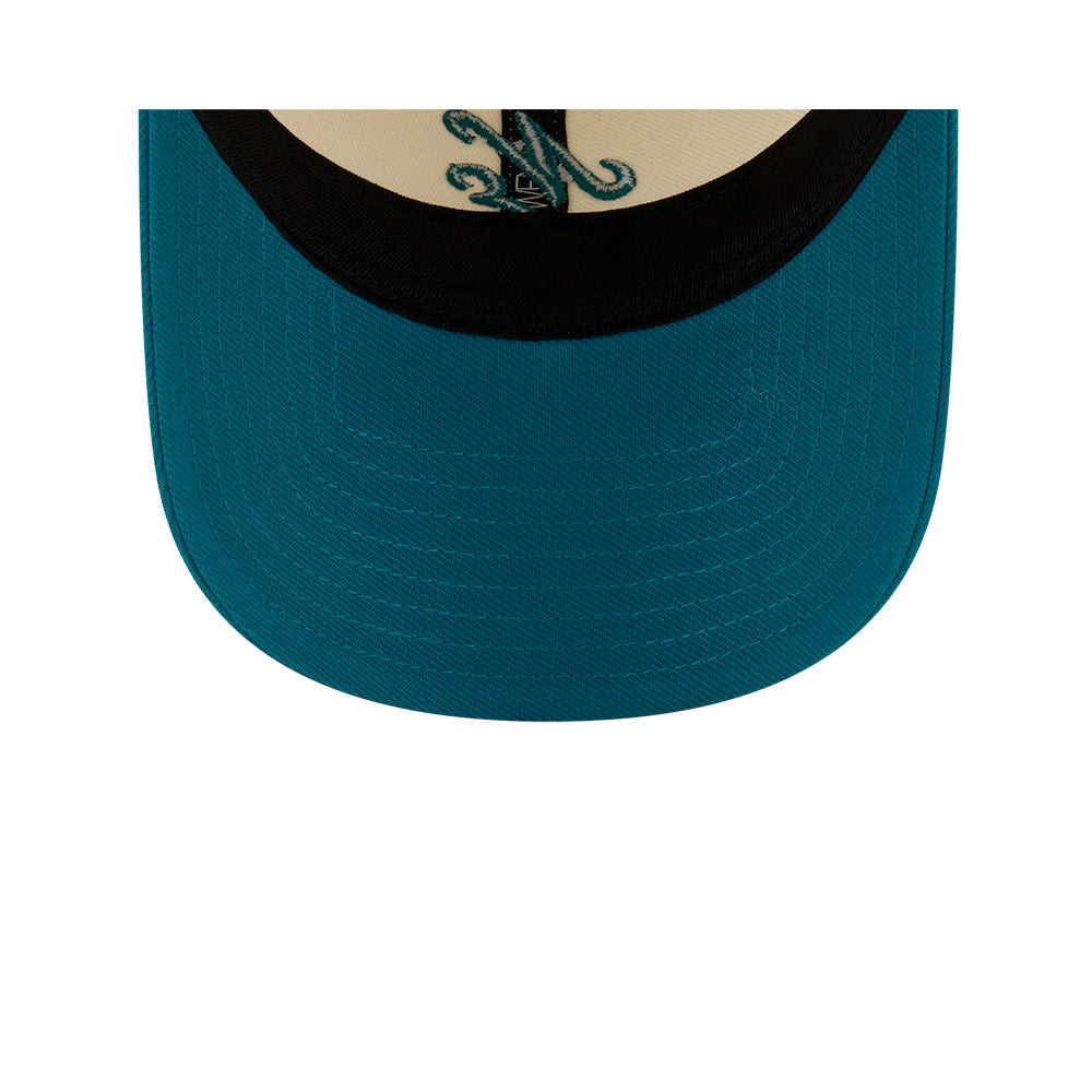 New Era 9TWENTY NE Script Logo Chrome Oceanside Adjustable Cap