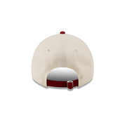 New Era 9TWENTY NE Script Logo Chrome Heather Red Adjustable Cap
