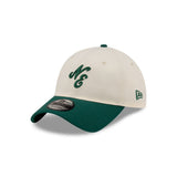 New Era 9TWENTY NE Script Logo Chrome Emerald Adjustable Cap