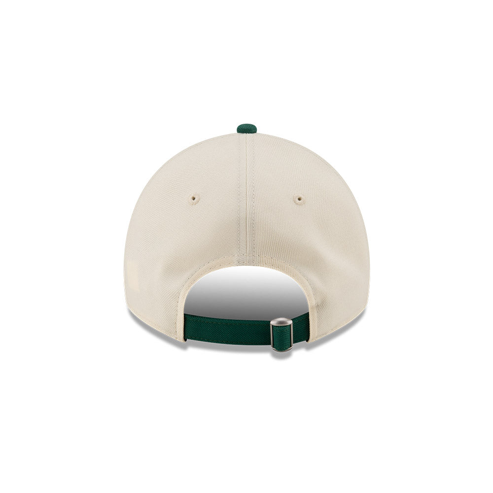 New Era 9TWENTY NE Script Logo Chrome Emerald Adjustable Cap