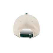 New Era 9TWENTY NE Script Logo Chrome Emerald Adjustable Cap