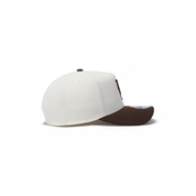 New Era 9FORTY A-Frame Los Angeles Dodgers Chrome Walnut Snapback Cap