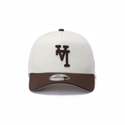 New Era 9FORTY A-Frame Los Angeles Dodgers Chrome Walnut Snapback Cap