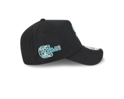 New Era 9FORTY A-Frame Chicago White Sox Black and Seaglass World Series Adjustable Cap