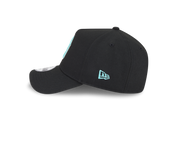 New Era 9FORTY A-Frame New York Yankees Black and Seaglass World Series Adjustable Cap