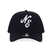 New Era 9FORTY A-Frame Black Adjustable Cap