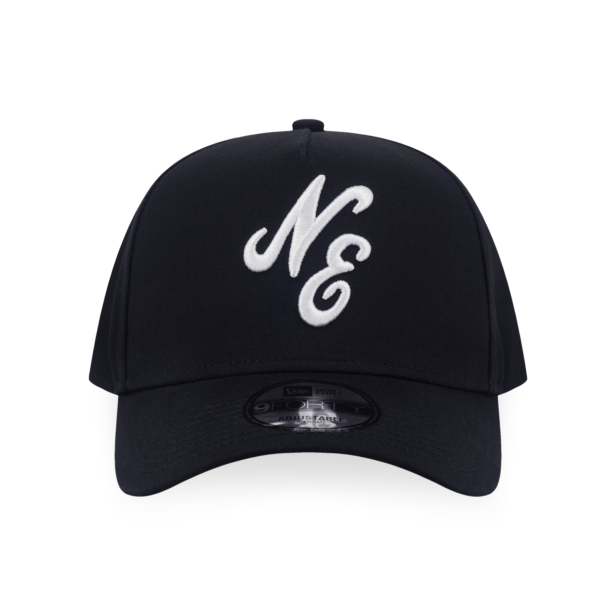 New Era 9FORTY A-Frame Black Adjustable Cap