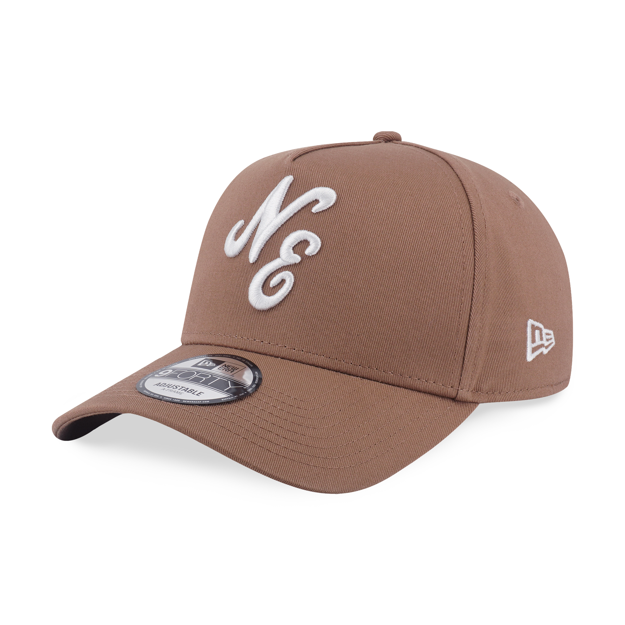 New Era 9FORTY A-Frame Khaki Adjustable Cap