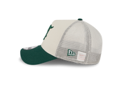 New Era 9FORTY A-Frame Oakland Athletics Upside Down Stone Trucker Cap