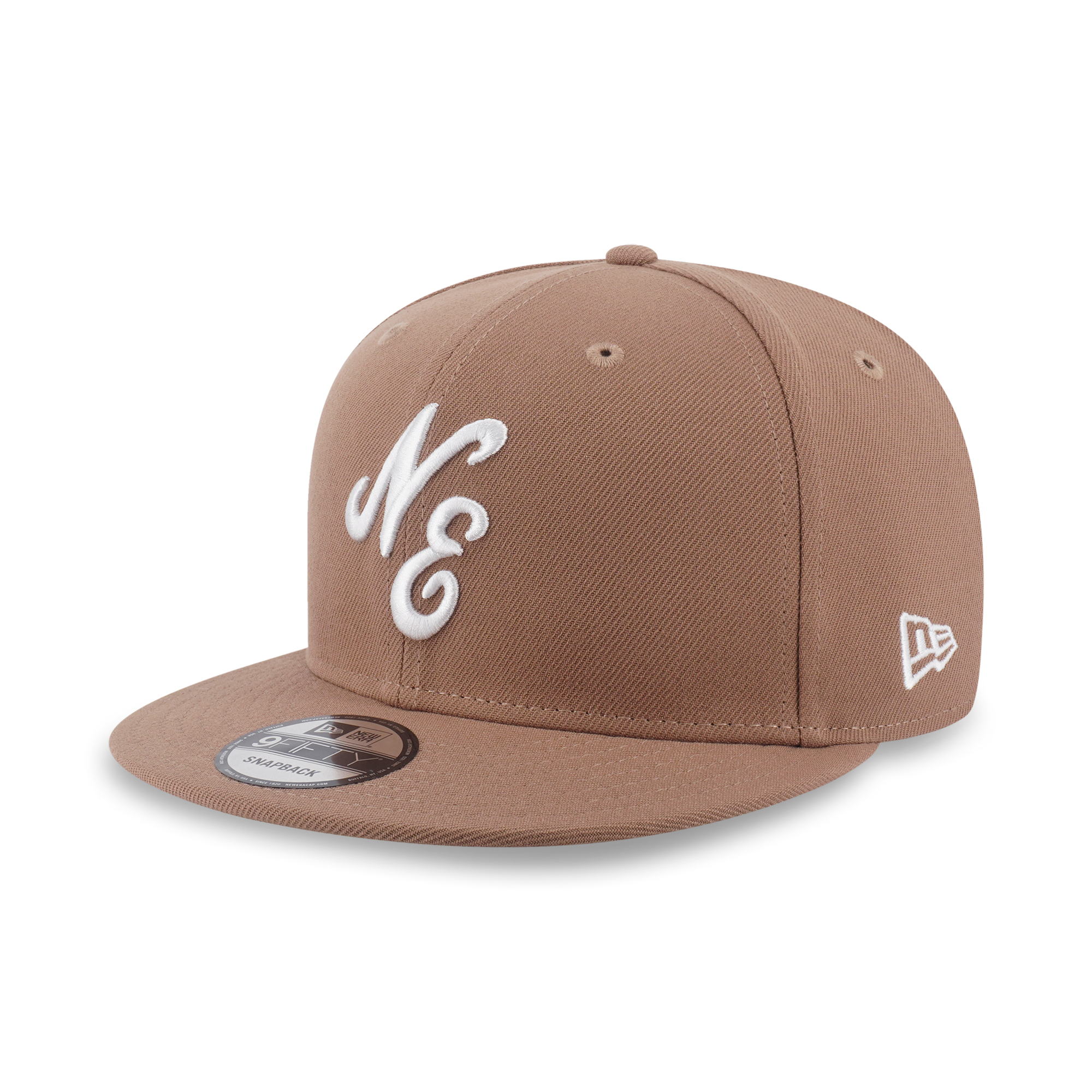 New Era 9FIFTY NE Logo Khaki Snapback Cap