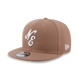 New Era 9FIFTY NE Logo Khaki Snapback Cap