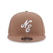 New Era 9FIFTY NE Logo Khaki Snapback Cap