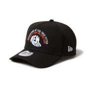 New Era 9FORTY A-Frame Archive Embroidery Cap Logo Black Snapback Cap