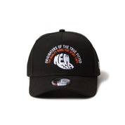 New Era 9FORTY A-Frame Archive Embroidery Cap Logo Black Snapback Cap