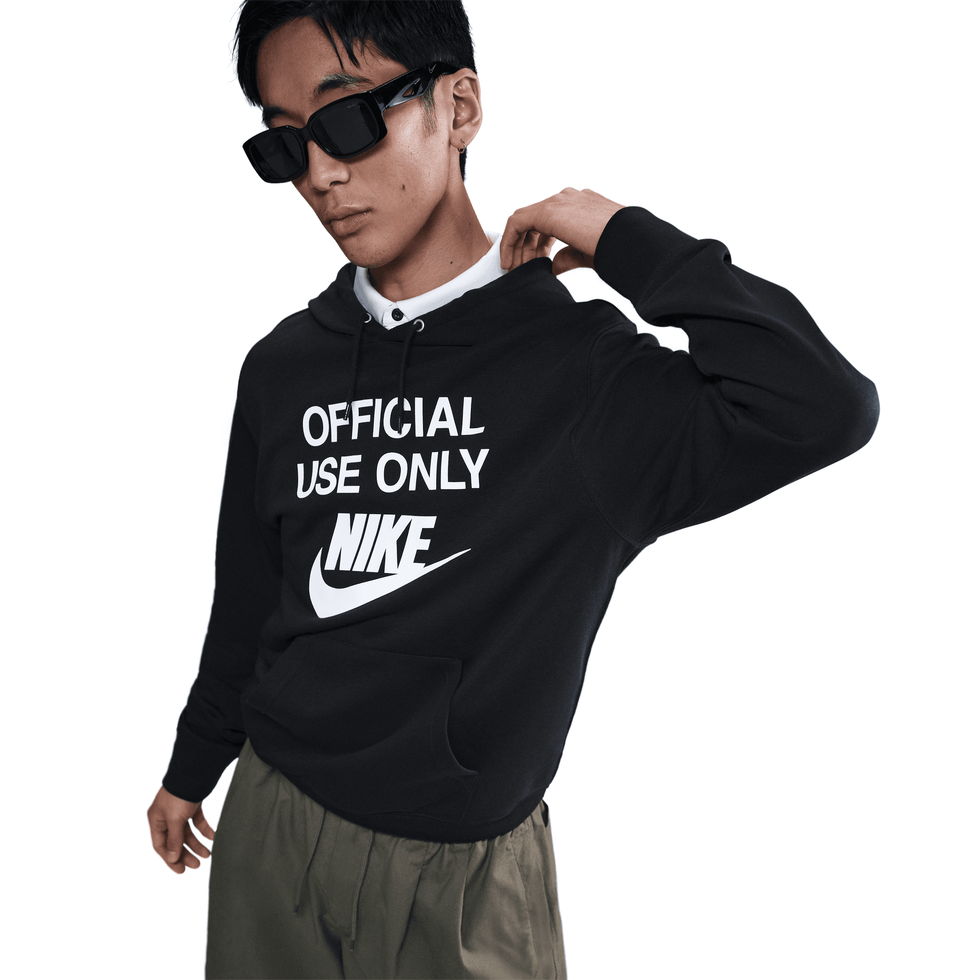 Nike Men's Club French Terry Pullover Hoodie