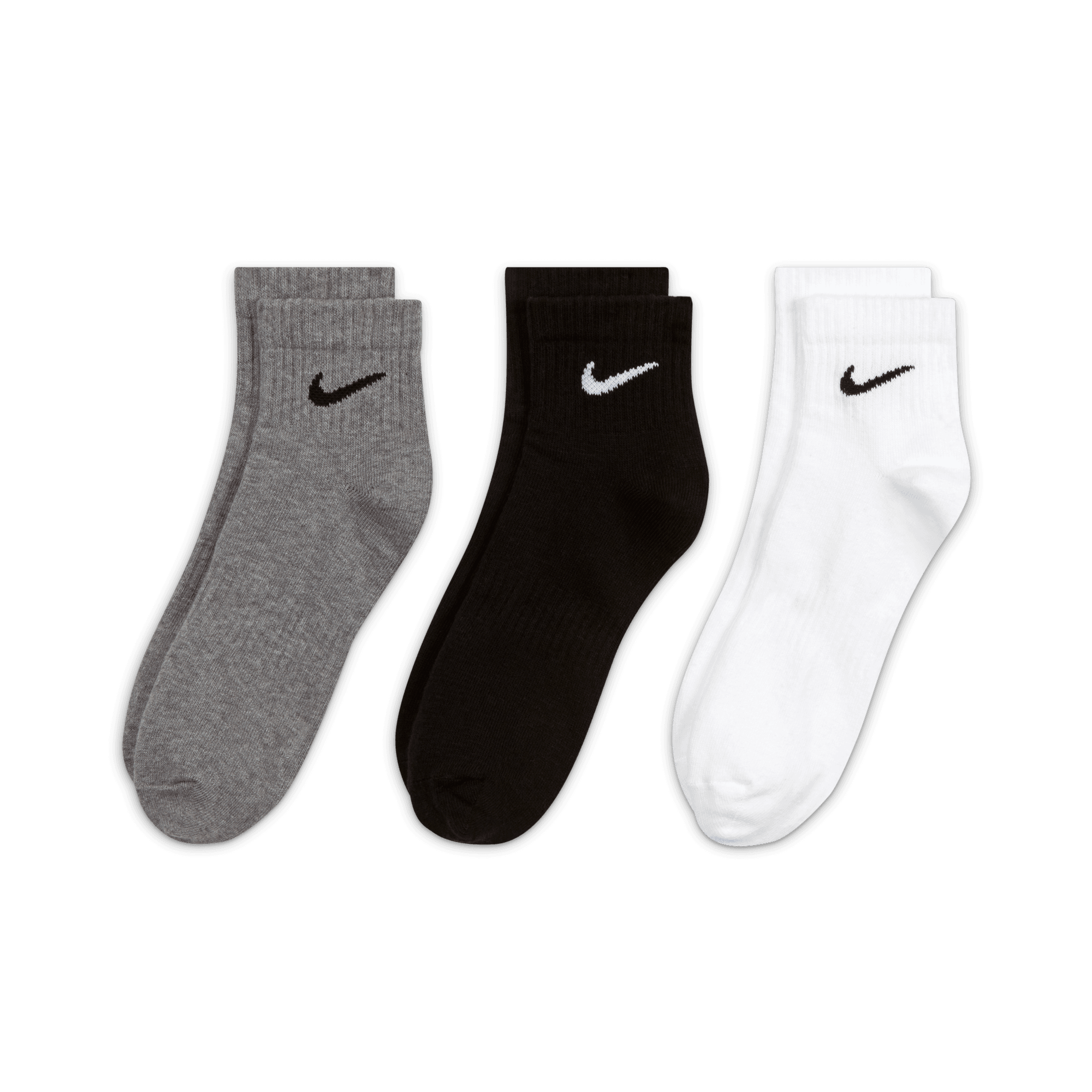 Nike Everyday Lightweight Training Ankle Socks 3 Pairs