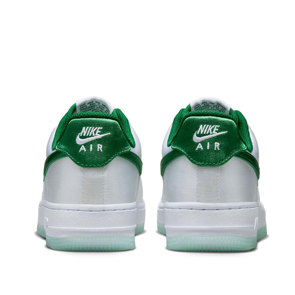 White shoes green logo Clearance