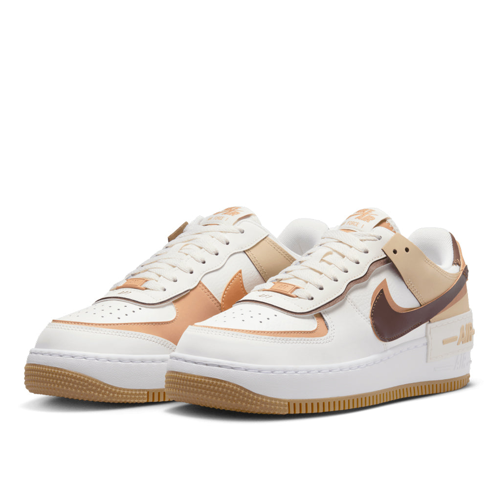 Nike air force 1 shadow orange beige hot sale